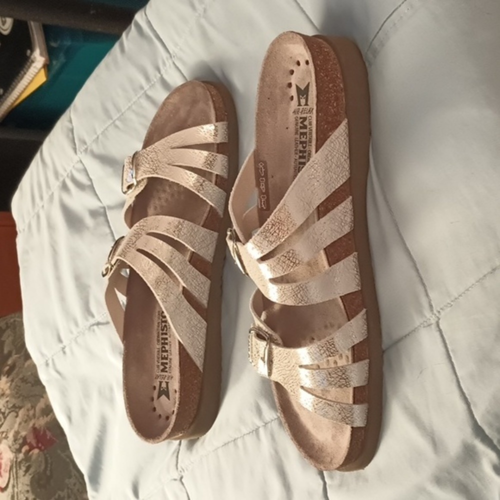 Mephisto Helisa Leather Sandals 42 - EUC